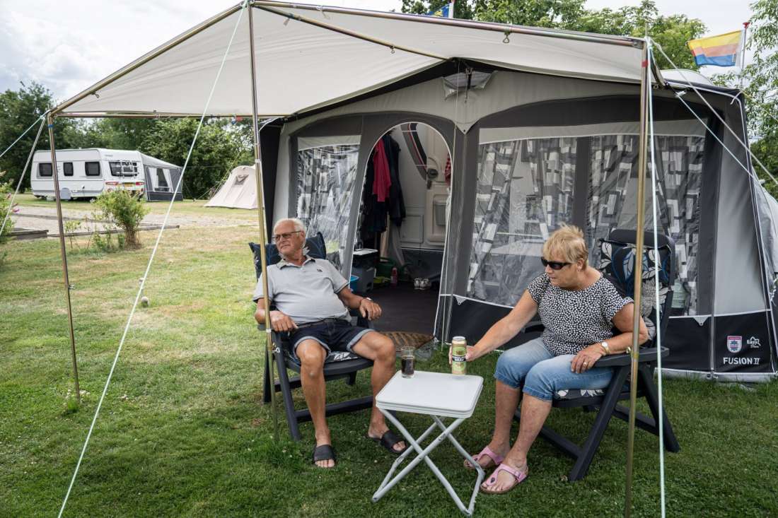 camping bij Natuurgebied Drents-Friese Wold tent